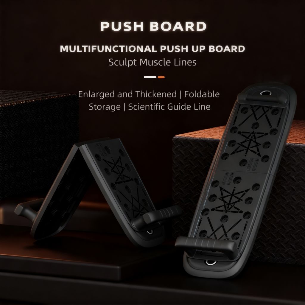 Multifunctional push-up training board