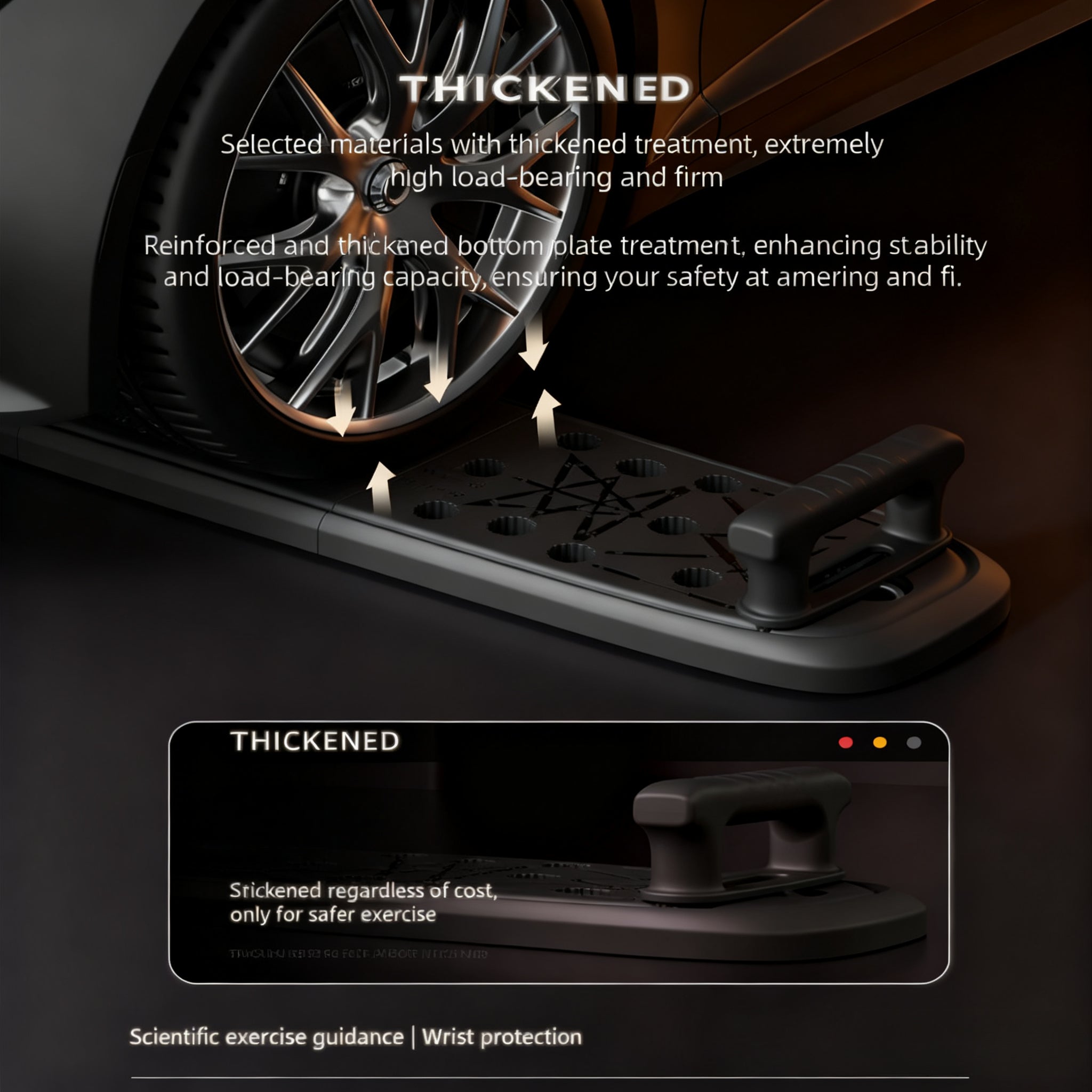 Multifunctional push-up training board